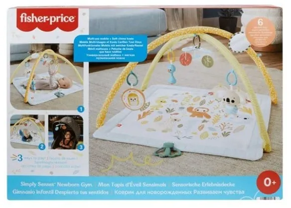 Fisher Price Sensimals Simply Senses Aktivitätsdecke