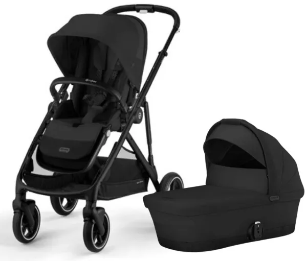 Gazelle S Kombikinderwagen - Moon Black